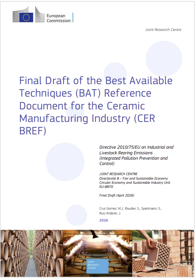 BAT Ceramic Manufacturing Industry / Final Draft 04.2026 (CER BREF)