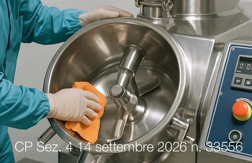 CP Sez. 4 del 14 settembre 2026 n. 33556