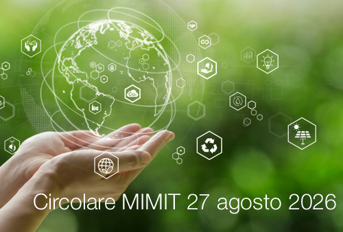 Circolare MIMIT 27 agosto 2026