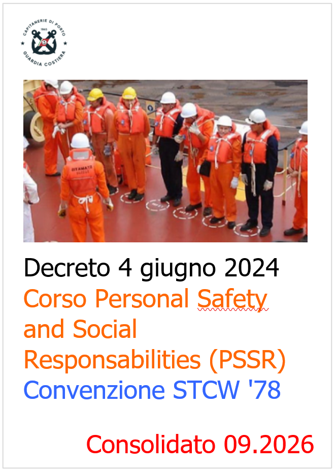 Decreto 4 giugno 2024 / Corso Personal Safety and Social Responsabilities (PSSR)