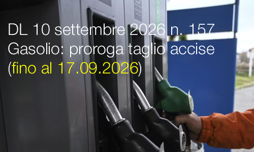 Decreto-Legge 10 settembre 2026 n. 157
