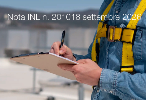 Nota INL n. 2010 del 18 settembre 2026