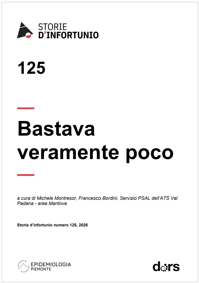 STORIE D'INFORTUNIO / Dors n. 125 2026