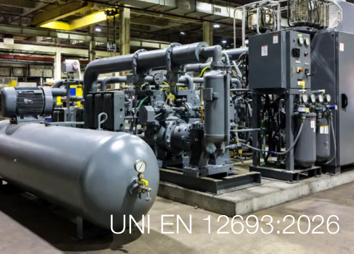 UNI EN 12693:2026 / Compressori refrigeranti di tipo volumetrico