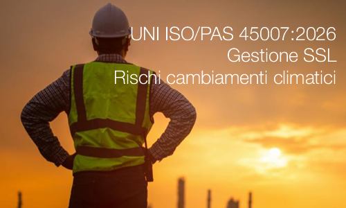 UNI ISO/PAS 45007:2026