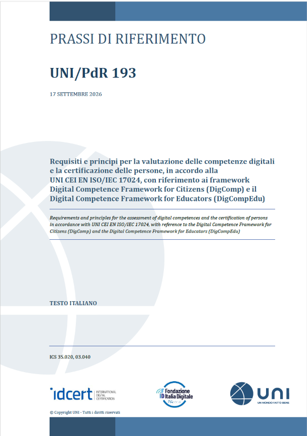 UNI/PdR 193:2026
