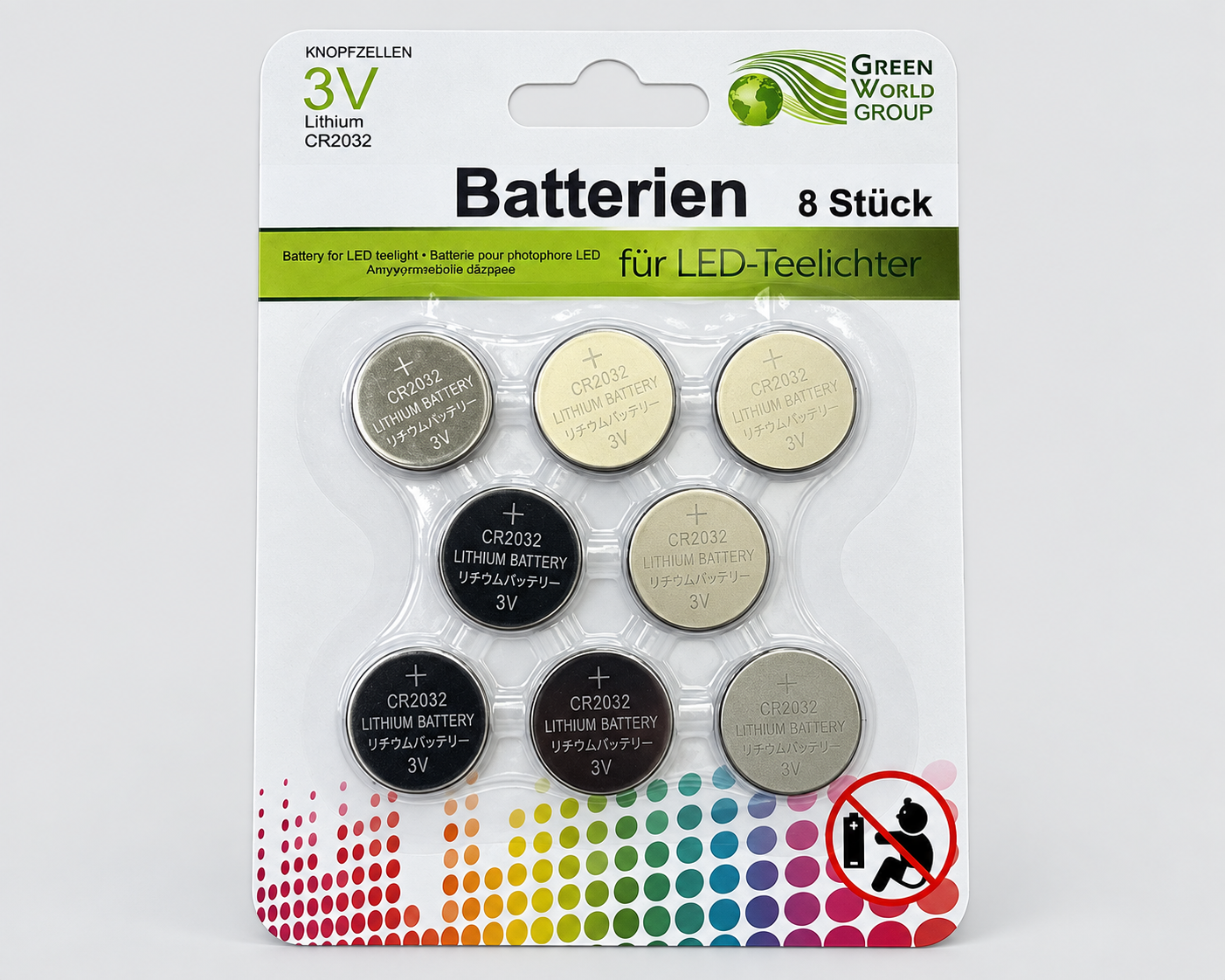 Batterie a bottone
