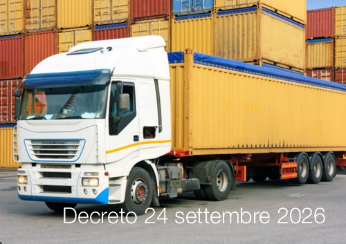Decreto 24 settembre 2026 