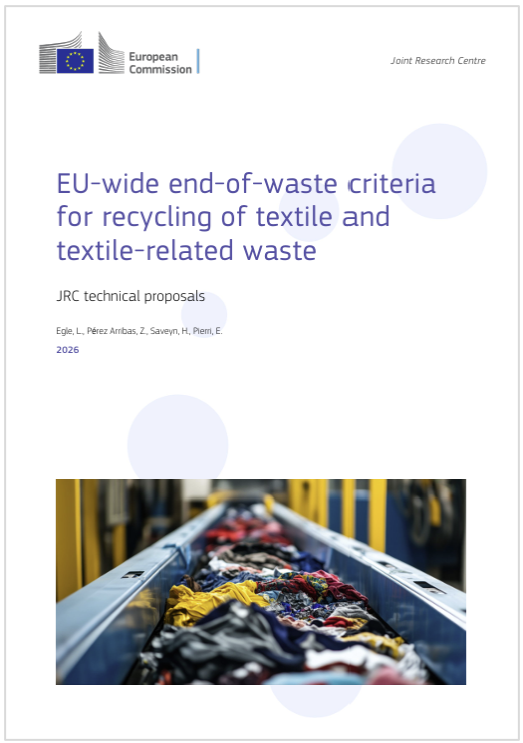 EU-wide end-of-waste criteria for recycling of textile and textile-related waste