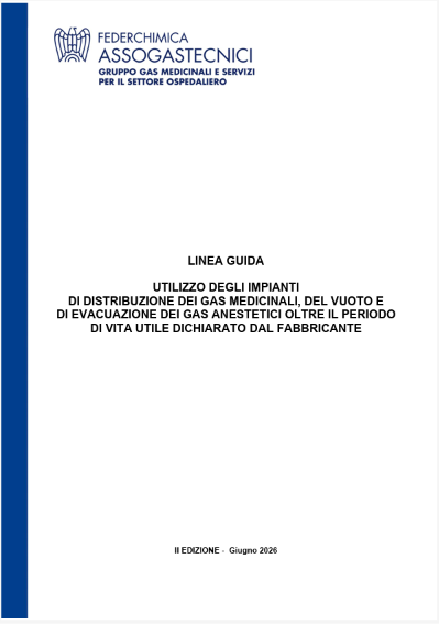 Linea guida impianti di distribuzione dei gas medicinali / Periodo di vita utile