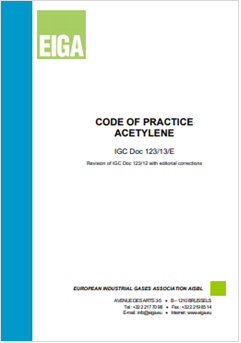 Code of Practice Acetylene
