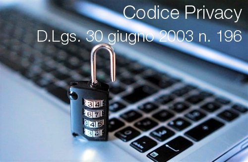 D Lgs  196 2003 Codice Privacy