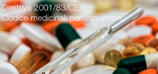 Direttiva 2001 83 CE codice medicinali