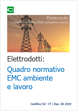 Elettrodotti   Quadro normativo EMC ambiente e lavoro