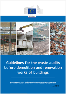 Guidelines waste audits before demolition