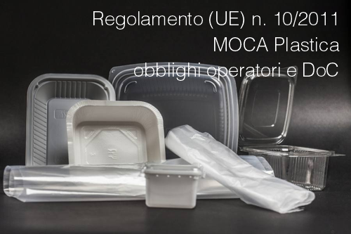 MOCA Plastica obblighi operatori e DoC