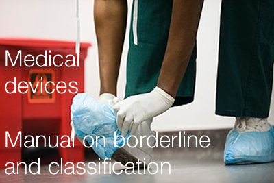 Medical  devices Manual on  borderline  and  classification
