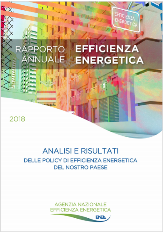 Rapporto efficienza energetica ENEA 2018