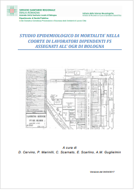 Studio epidemiologico mortalit  asbesto correlato OGR Bologna