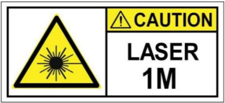 Caution laser