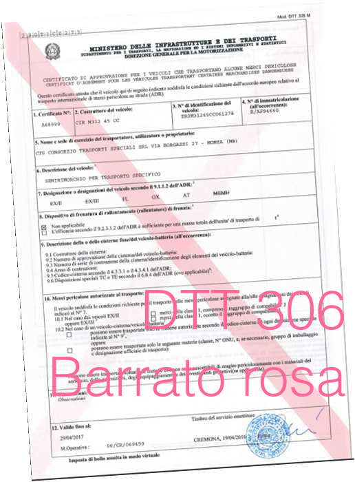 DTT 306 Barrato rosa