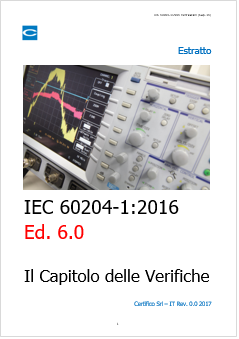 IEC 60204 1 2016 Verifiche