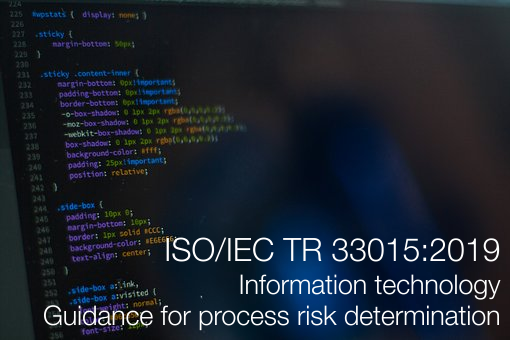 ISO IEC TR 33015 2019