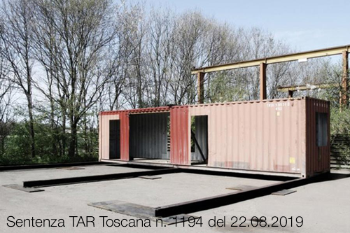 Sentenza TAR Toscana n  1194 del 22 08 2019