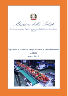 Vigilanza e controllo alimenti e bevande Italia anno 2017