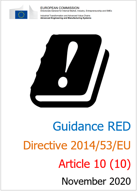 Guidance RED 11 2020