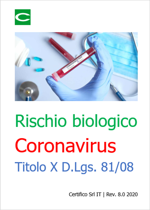 Rischio biologico coronavirus 5 2020