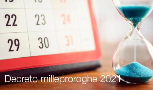 Decreto milleproroghe 2021