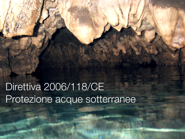 Direttiva 2006 118 CE Protezione delle acque sotterranee