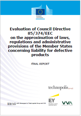 Evaluation of Council Directive 85 374 ECC Difective products