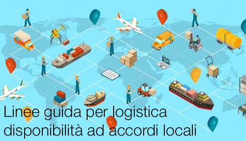 Linee guida per logistica e disponibilit  ad accordi locali