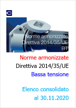 Norme armonizzate BT 30 Novembre 2020