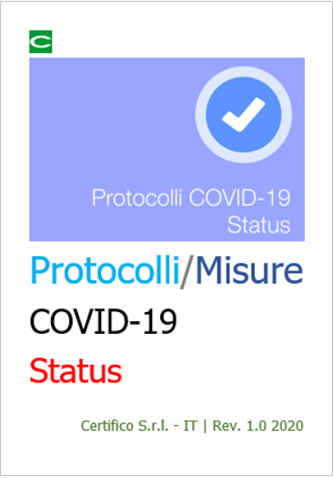 Protociolli misure Covid 19 Ottobre 2020