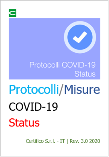 Protociolli misure Covid 19 Ottobre 2020