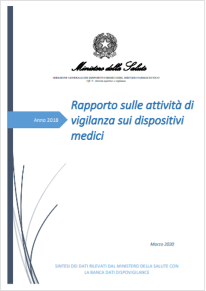 Rapporto attivit  di vigilanza dispositivi medici Ed  2020