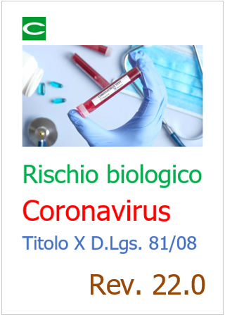 Rischio biologico coronavirus Titolo X Rev 22 0