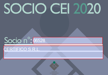 SOCIO CEI 2020