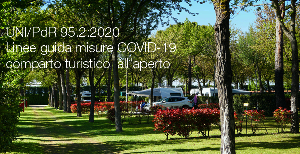 UNI PdR 95 2 2020 Linee guida misure COVID 19 comparto turistico aperto
