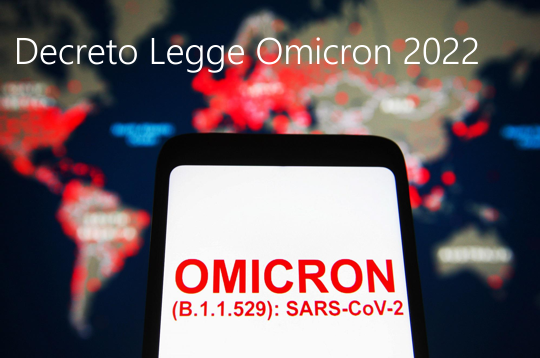 Decreto Legge Omicron 2022