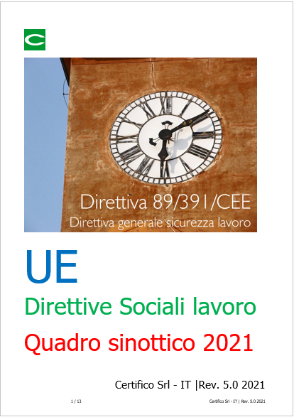 Direttive sociali 5 0 2021