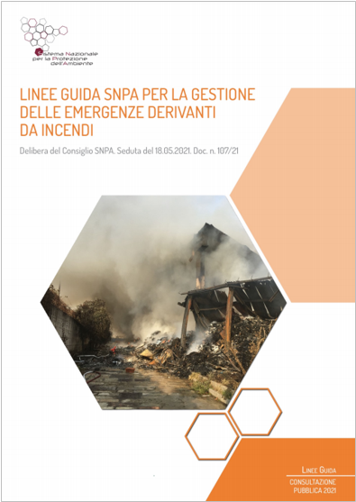 Linee guida SNPA gestione emergenze incendi