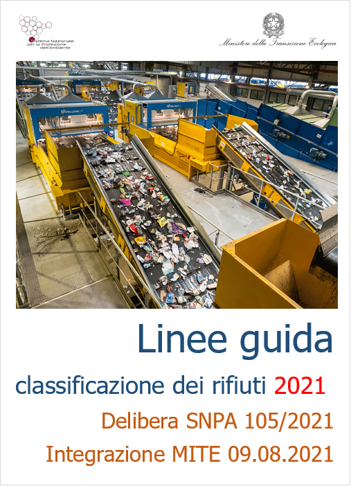 Linee guida classificazione rifiuti 2021