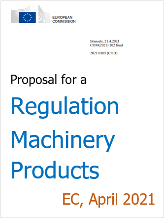 Proposal Regulation Machinery Products