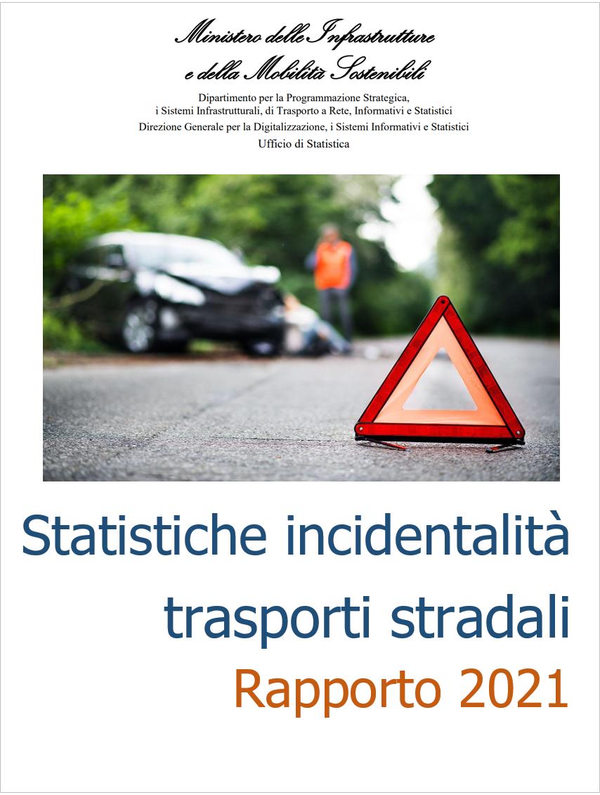 Rapporto statiche incidenti stradali 2021