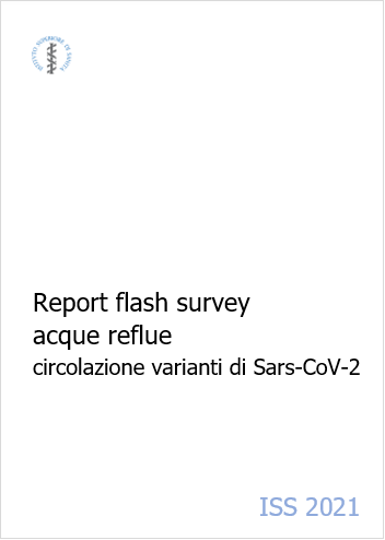 Report flash survey acque reflue circolazione varianti di Sars CoV 2