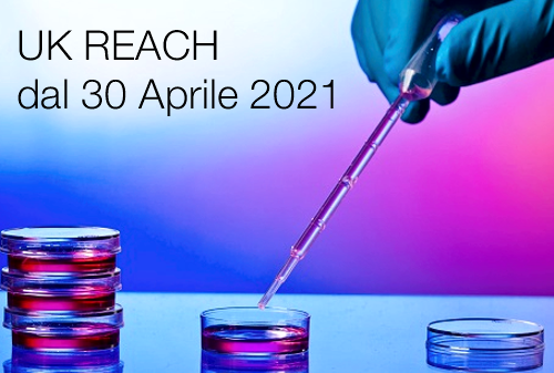 UK REACH dal 30 Aprile 2021